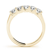 18K Yellow Gold 3/4 ct tw Diamond Wedding Ring