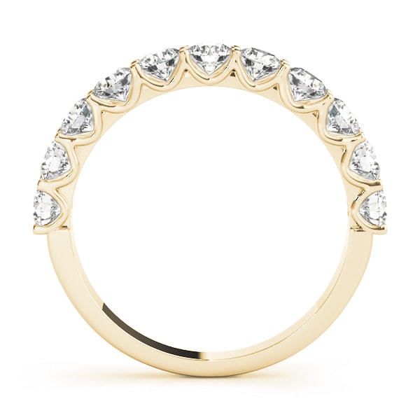 18K Yellow Gold 1 ct tw Diamond Wedding Ring