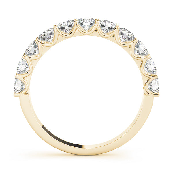 18K Yellow Gold 1 ct tw Diamond Wedding Ring