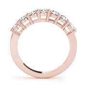 14K Rose Gold 1/4 ct tw Diamond Wedding Ring