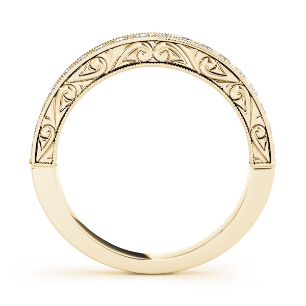 14K Yellow Gold 1/3 ct tw Diamond Wedding Ring