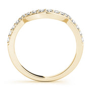 14K Yellow Gold 1/3 ct tw Diamond Wedding Ring