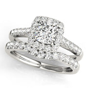 Halo Diamond Engagement Ring