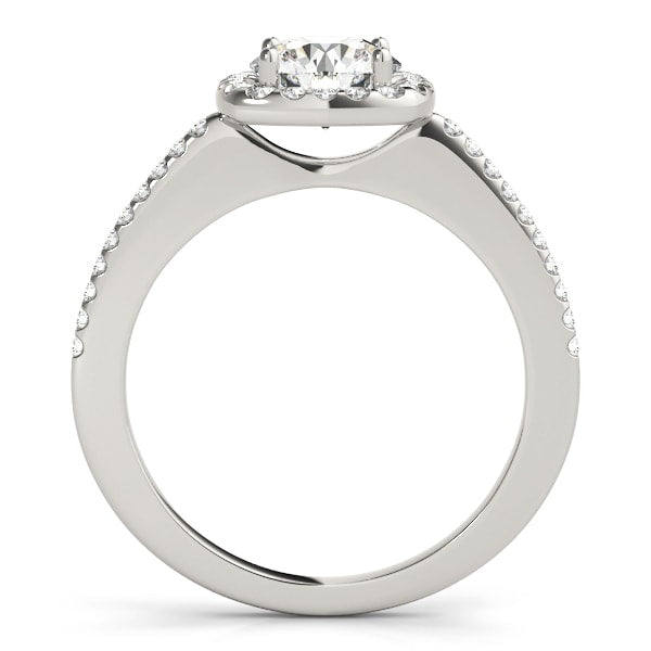 Halo Diamond Engagement Ring