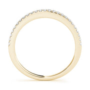 18K Yellow Gold 1/10 ct tw Diamond Wedding Ring