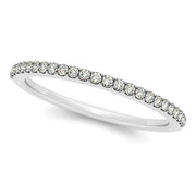 Platinum 1/10 ct tw Diamond Wedding Ring