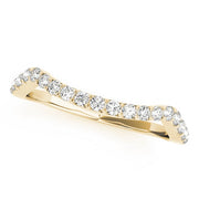 18K Yellow Gold 1/5 ct tw Diamond Wedding Ring