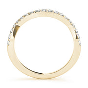 14K Yellow Gold 1/5 ct tw Diamond Wedding Ring