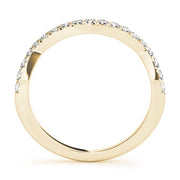 18K Yellow Gold 1/5 ct tw Diamond Wedding Ring