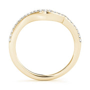 18K Yellow Gold 1/4 ct tw Diamond Wedding Ring
