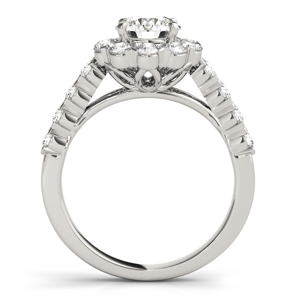Halo Diamond Engagement Ring