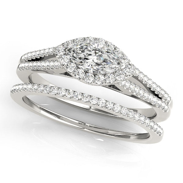 Halo Diamond Engagement Ring