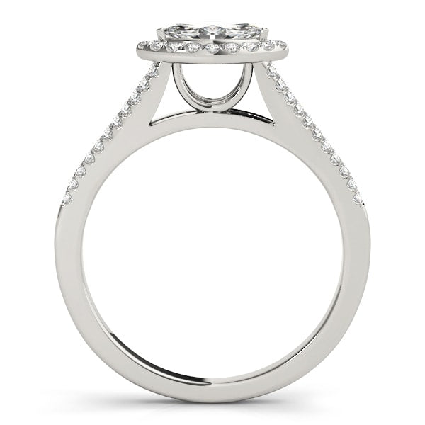 Halo Diamond Engagement Ring