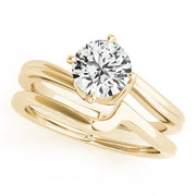 14K Yellow Gold 1 1/4 ct tw Solitaire Diamond Engagement Ring