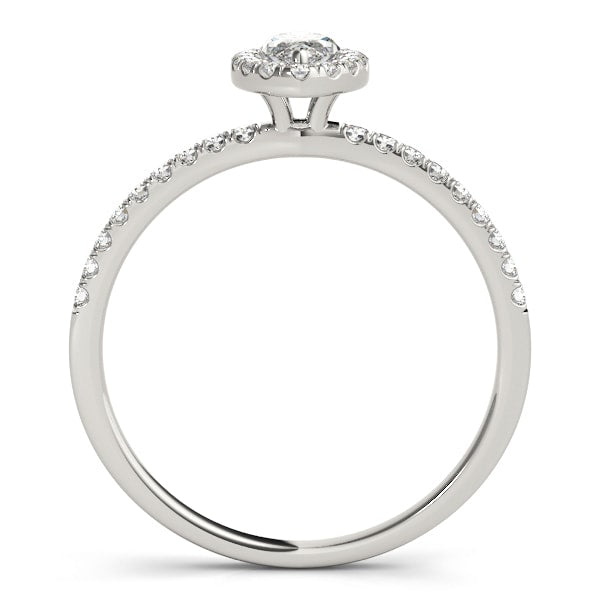 Halo Diamond Engagement Ring