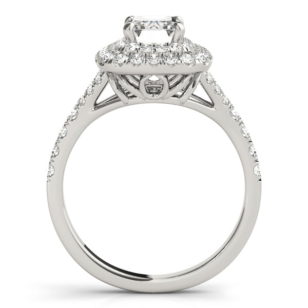 Halo Diamond Engagement Ring