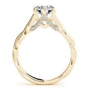 14K Yellow Gold 1 ct tw Solitaire Diamond Engagement Ring
