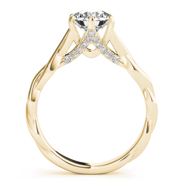 14K Yellow Gold 1 ct tw Solitaire Diamond Engagement Ring
