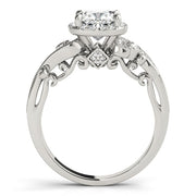 Halo Diamond Engagement Ring