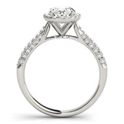 Halo Diamond Engagement Ring