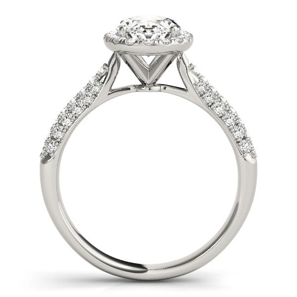 Halo Diamond Engagement Ring