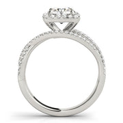 Halo Diamond Engagement Ring