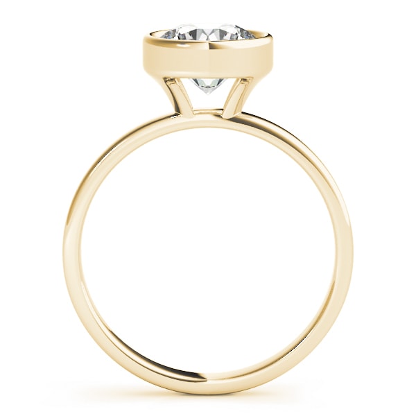 18K Yellow Gold 1 ct tw Solitaire Diamond Engagement Ring