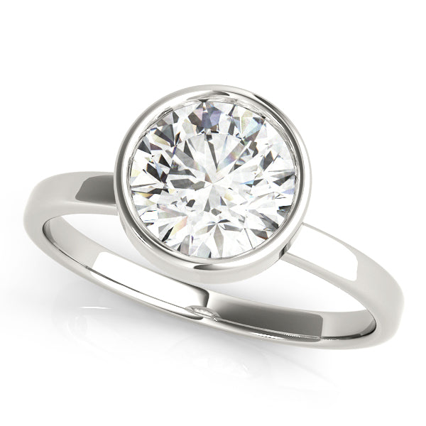 Solitaire Diamond Engagement Ring