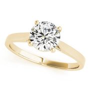14K Yellow Gold 1 ct tw Solitaire Diamond Engagement Ring