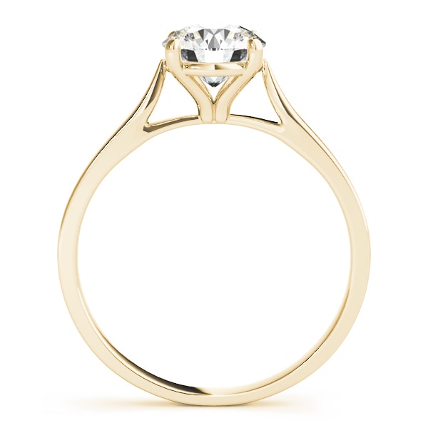 18K Yellow Gold 1 ct tw Solitaire Diamond Engagement Ring