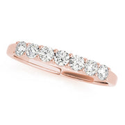 14K Rose Gold 1/15 ct tw Diamond Wedding Ring