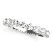 14K White Gold 1/4 ct tw Diamond Wedding Ring