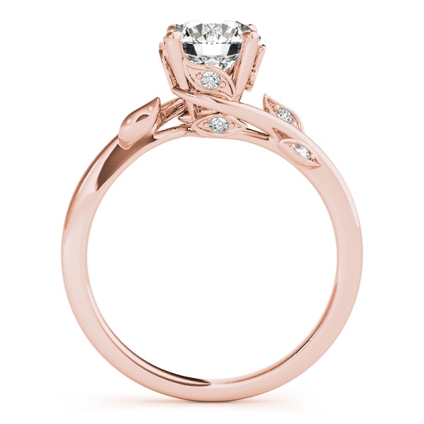 18K Rose Gold 1 5/8 ct tw Solitaire Diamond Engagement Ring