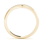 18K Yellow Gold 1/10 ct tw Diamond Wedding Ring