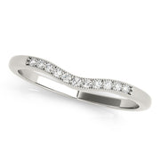 Platinum 1/10 ct tw Diamond Wedding Ring