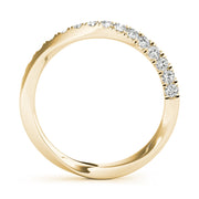 18K Yellow Gold 1/5 ct tw Diamond Wedding Ring
