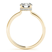 14K Yellow Gold 1 ct tw Solitaire Diamond Engagement Ring