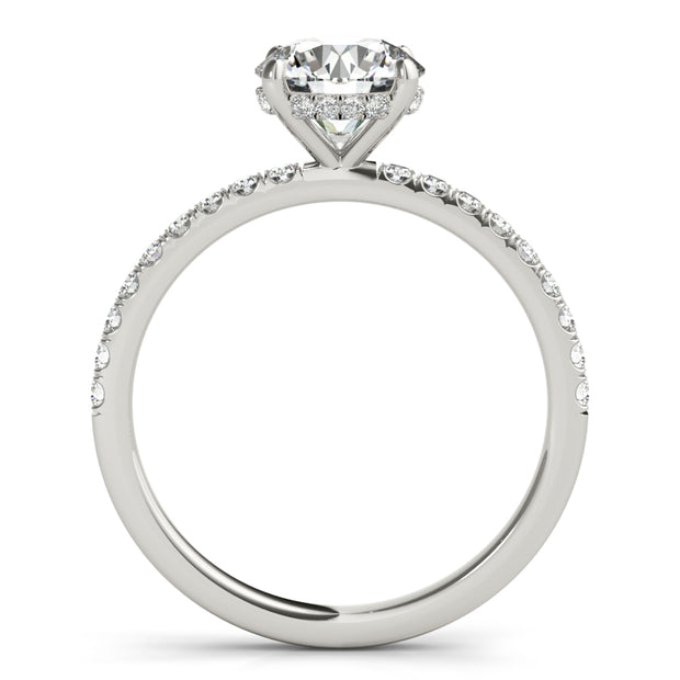 Halo Diamond Engagement Ring