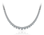 18K White Gold 2 ct tw Fashion Diamond Necklace