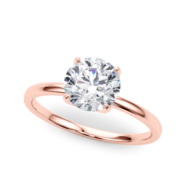 Solitaire Diamond Engagement Ring