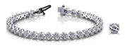 14K White Gold 2 ct tw Fashion Diamond Bracelet