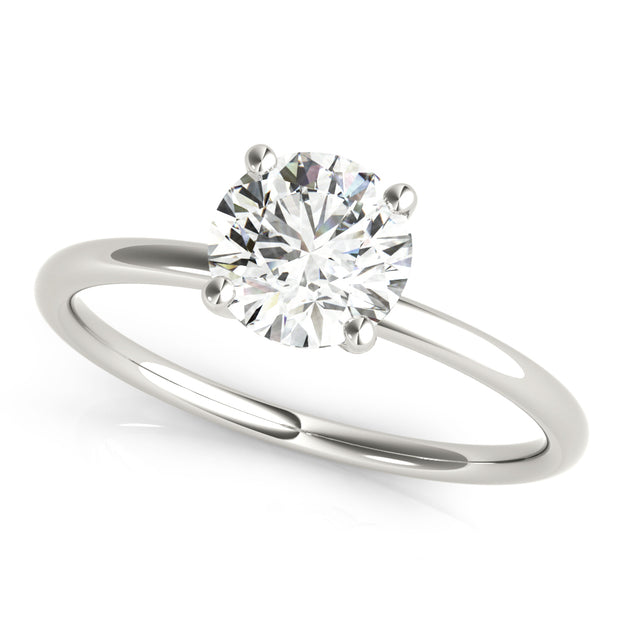 Solitaire Diamond Engagement Ring