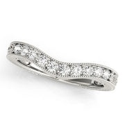 Platinum 1/2 ct tw Diamond Wedding Ring