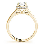 18K Yellow Gold 1 ct tw Solitaire Diamond Engagement Ring