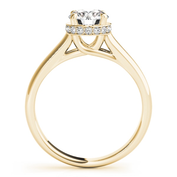 18K Yellow Gold 1 ct tw Solitaire Diamond Engagement Ring