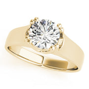 14K Yellow Gold 1 ct tw Solitaire Diamond Engagement Ring