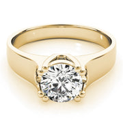 18K Yellow Gold 1 ct tw Solitaire Diamond Engagement Ring