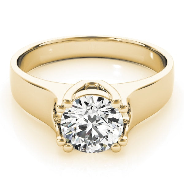 14K Yellow Gold 1 ct tw Solitaire Diamond Engagement Ring