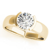 18K Yellow Gold 1 ct tw Solitaire Diamond Engagement Ring
