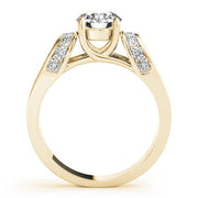 14K Yellow Gold 1 1/3 ct tw Solitaire Diamond Engagement Ring